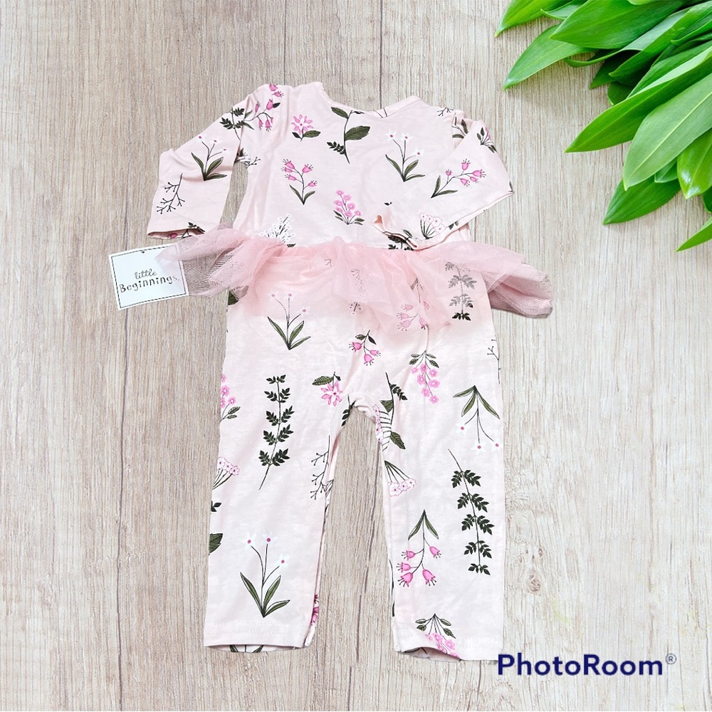 NWT Little Beginnings coverall 3-6 M